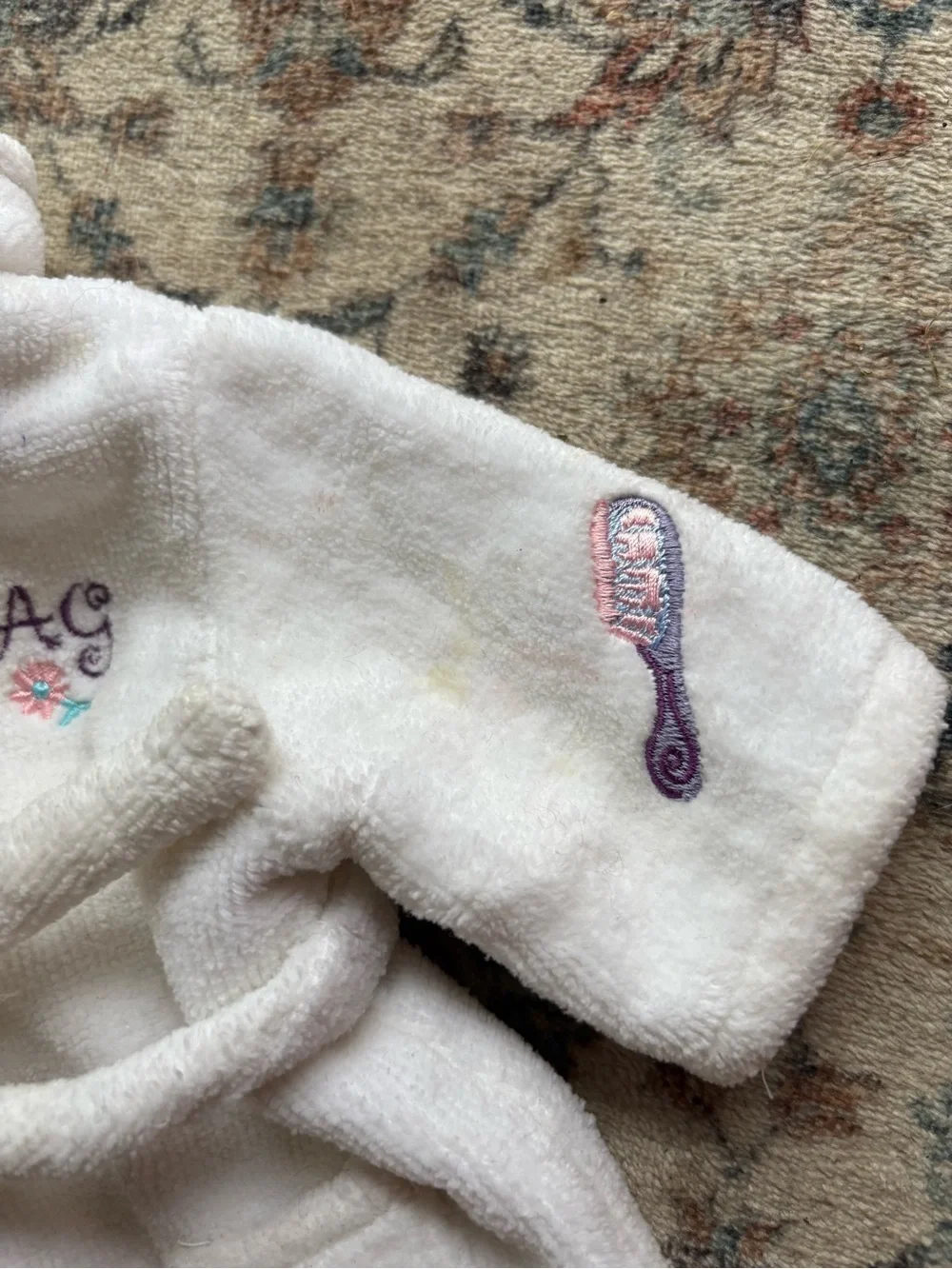 American Girl Doll Terricloth Bath Robe Doll Clothes